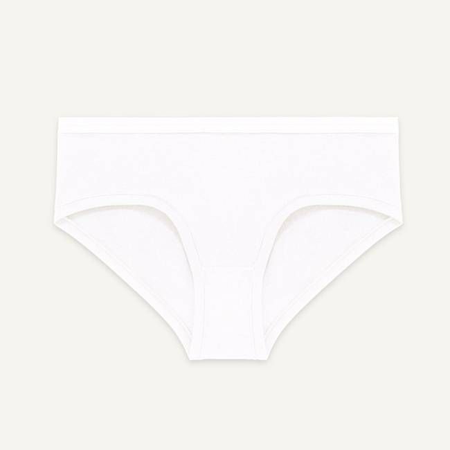 Organic Cotton Mid-Rise Hipster in Cloud Nine