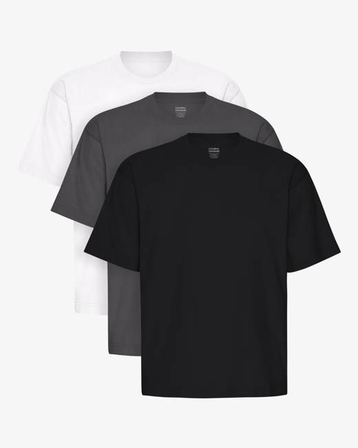 Oversized Organic Tee - Mixed 04 (3-Pack)