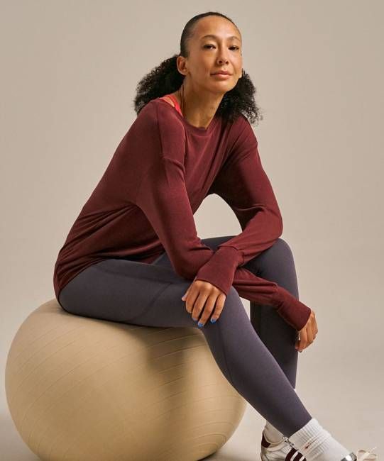 Luxe Longline Yoga Top
