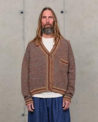Bulb Knit Cardigan - Twisted Dusk