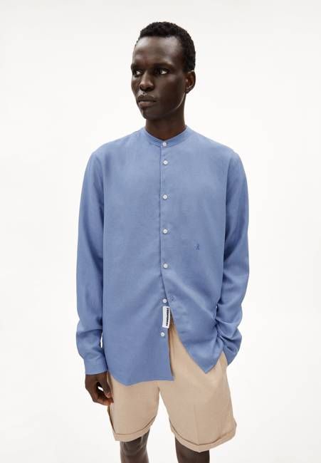 VAALERONIMUS LINO SHIRT | blue stone