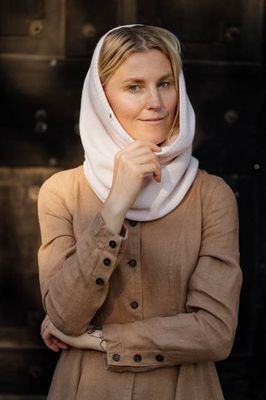 Junko – Merino Wool & Cashmere Shawl