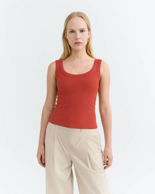 Top rib red Julia