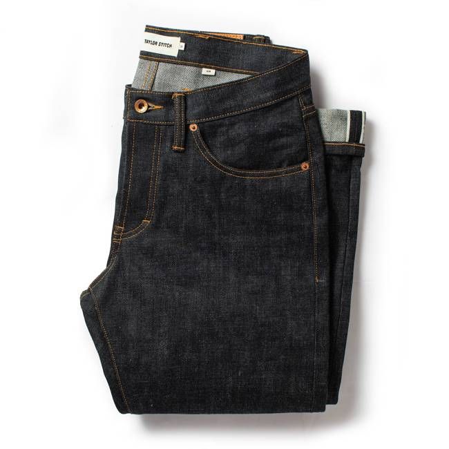 The Slim Jean in Natural Indigo Selvage