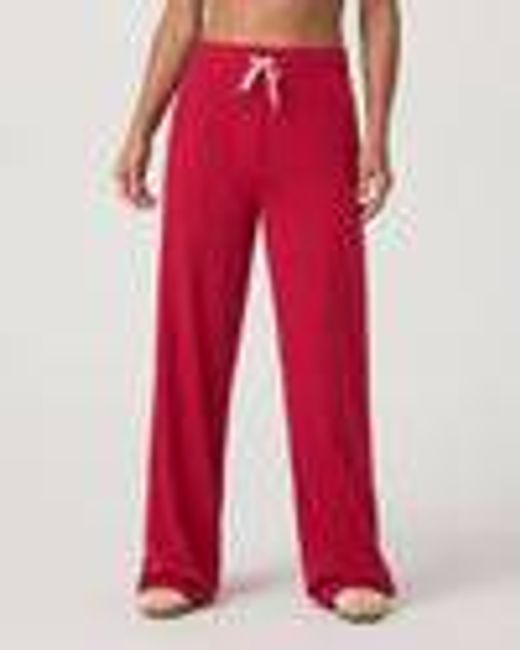 Halo Wideleg | Women's Strawberry Heather Pants | Vuori