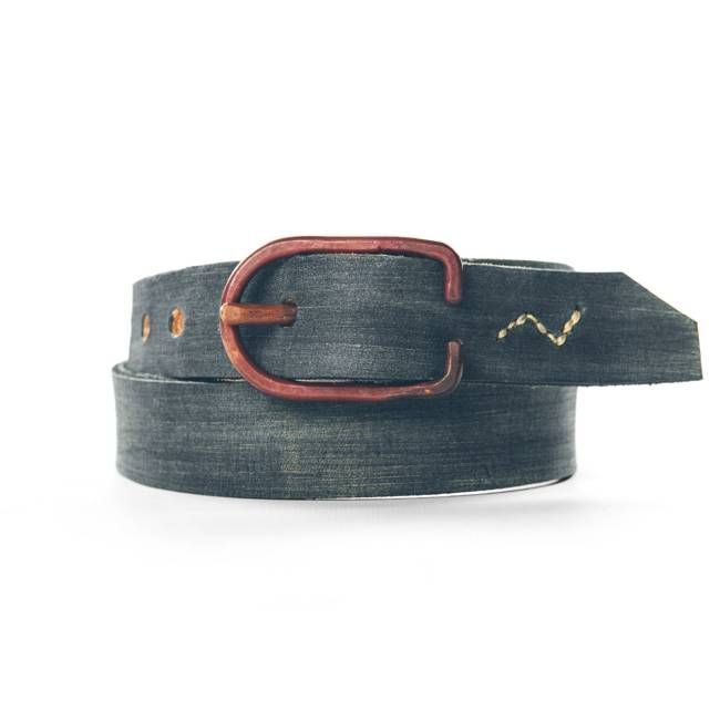 The Cause & Effect Belt in Painted Indigo