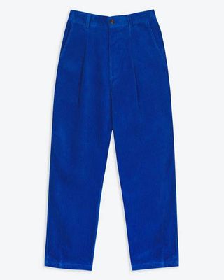 Lowie Cobalt Corduroy Easy Trouser