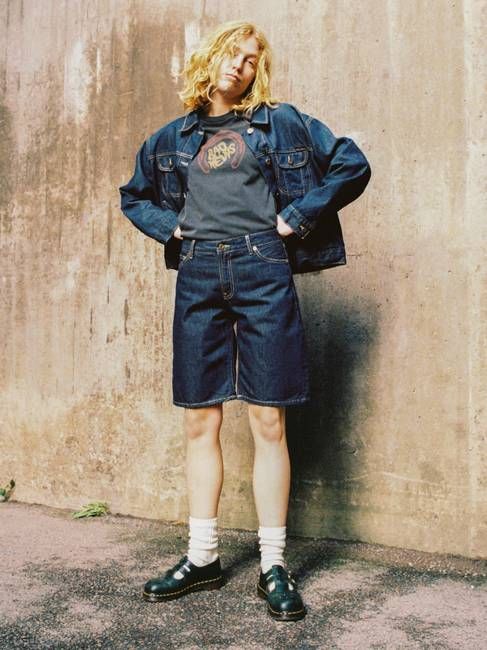 Meja Denim Shorts Rinse | Nudie Jeans