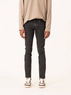 MEN'S SLIM JEANS FLAMINGO DARK GRAY ORGANIC COTTON