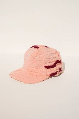 Ball Cap - Pink Chenille #5