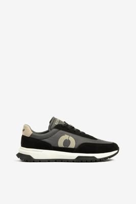 GREY/BLACK VENTURA TRAINERS