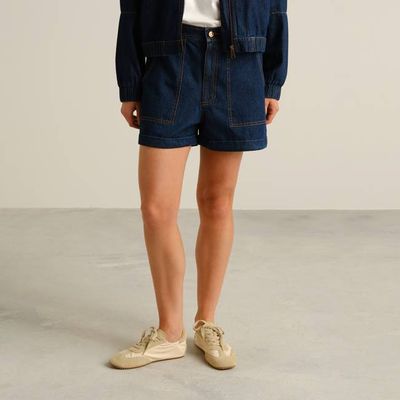 DEDICATED - Shorts Vedum Denim Dark Blue