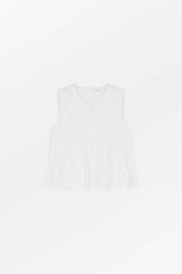 Pavlova top - Optic white