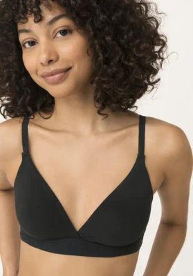 PURE SENSE non-wired triangle bra made from organic cotton and Tencel™Modal