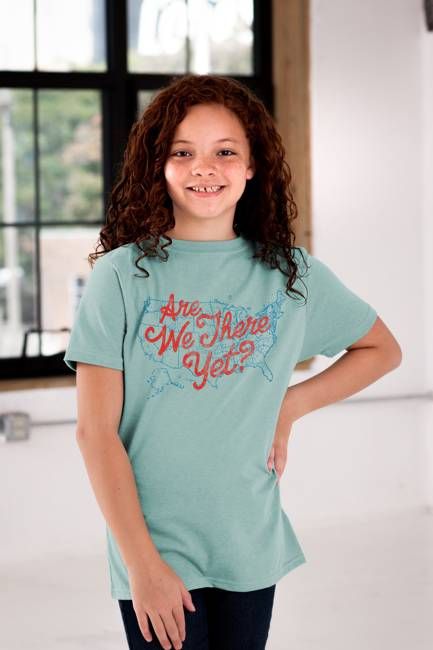 Are We There Yet Youth Eco Triblend Tee