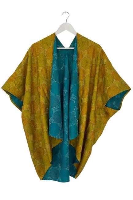 Vintage Silk Trudi Poncho No.83 Jodhpur Edit