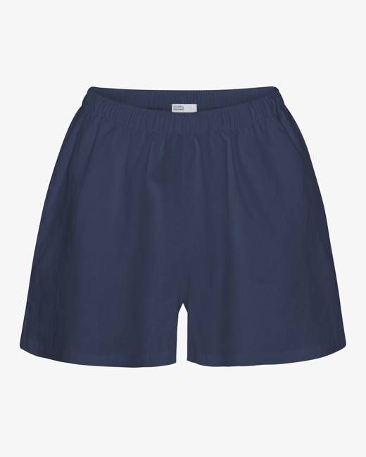 Linen Shorts - Marine Blue