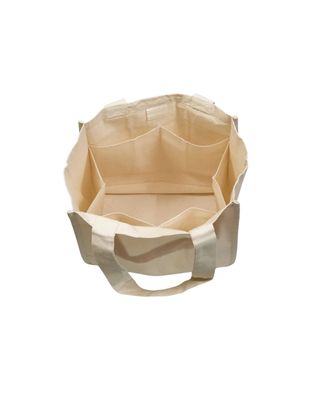 Organic Cotton Flea Market Tote w/ pockets