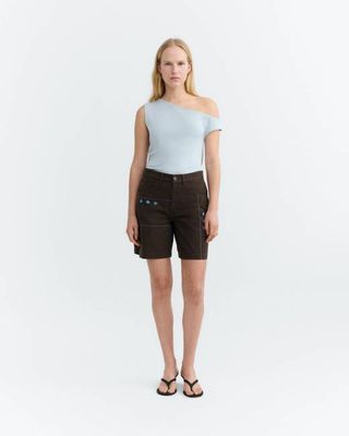 Shorts handbestickte Sohle Mio Luisa