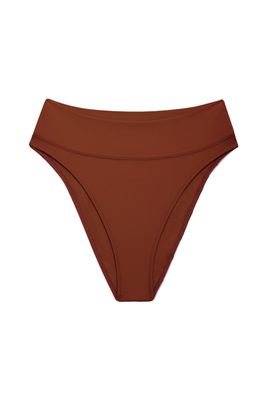 High Kick Brief in Terracotta