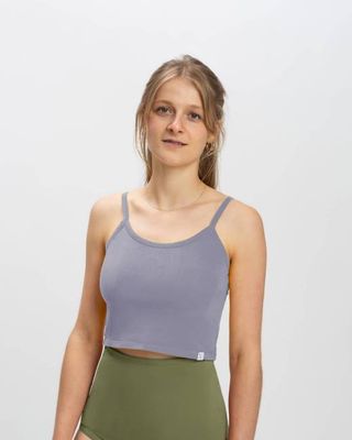 Basic Crop Top mauve