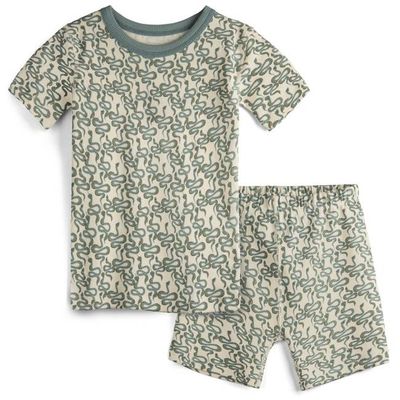 100% Organic Cotton Shortie Pajamas for Kids: Wild Wander Collection