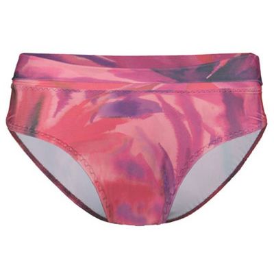 Recycling Damen-Bikinihose Fjordella Palm + tinto (rot) - kaufen