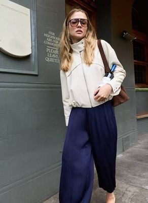 Bomberjacke Alara aus weichem Leder