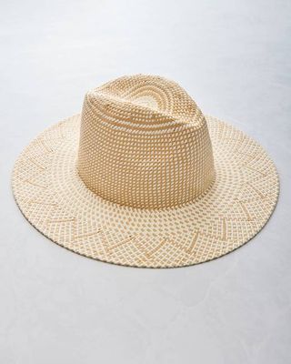 Ivory/Tan - Luxe Packable Hat - Hat Attack