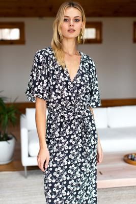 Lila Dress - Wildflower Crepe