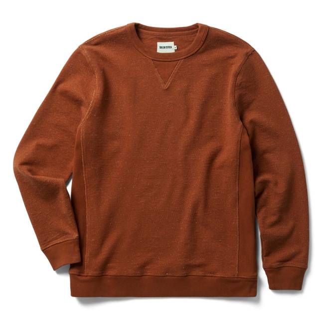 The Fillmore Crewneck in Copper Terry