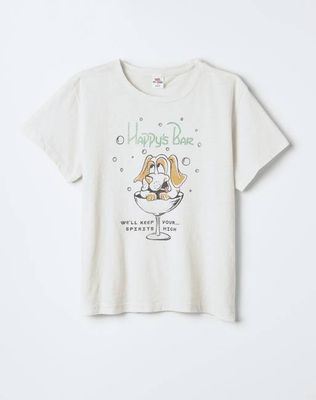 Classic Tee Happy's - Vintage White
