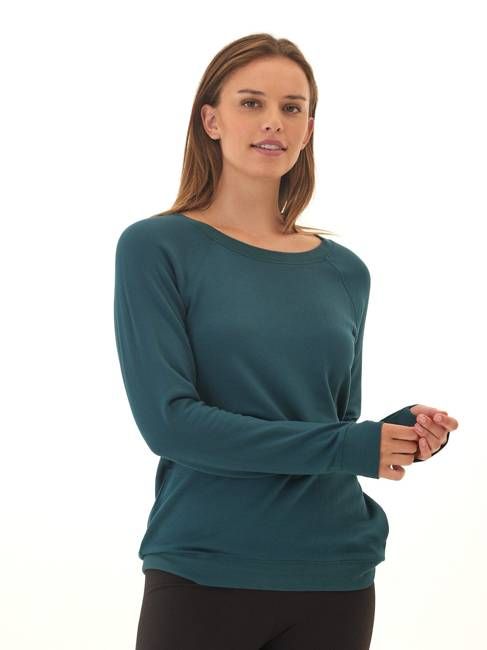 Priscilla Feather Fleece Raglan Sweatshirt