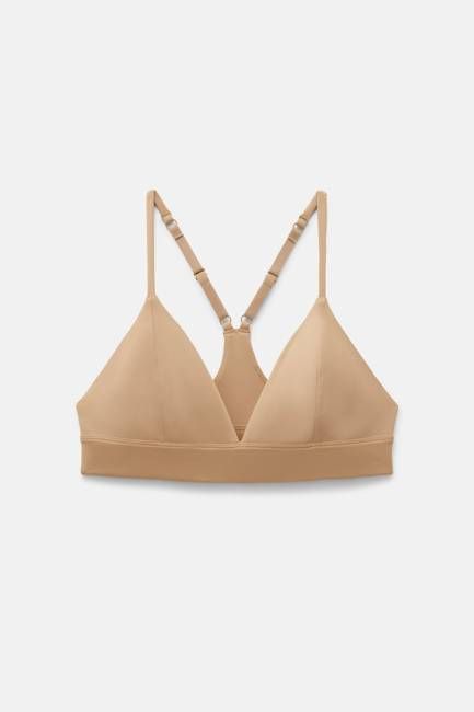 Suede Triangle Bralette