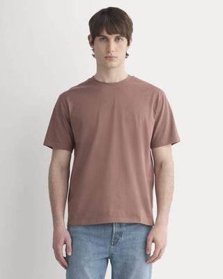 Archive Standard-Fit Cotton Crew | Mocha