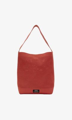 ORANGE TIKA BUCKET BAG