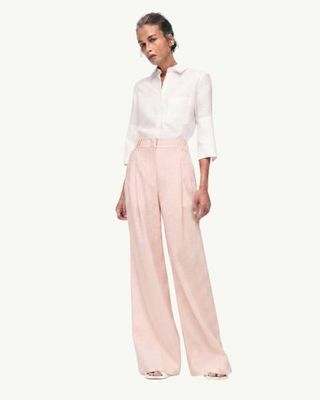 Pleated Trouser | Quartz