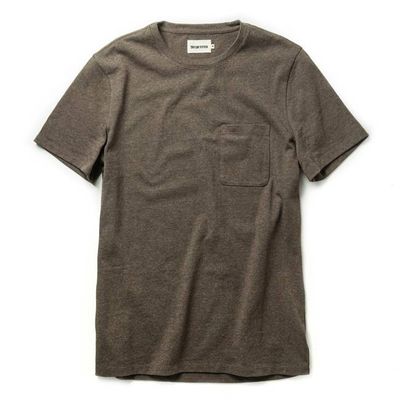 The Heavy Bag Tee in Espresso
