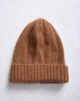 Camel - Super Soft Angora Beanie - Comfortarians
