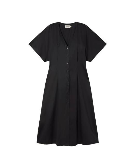 Black tight waist Laura dress