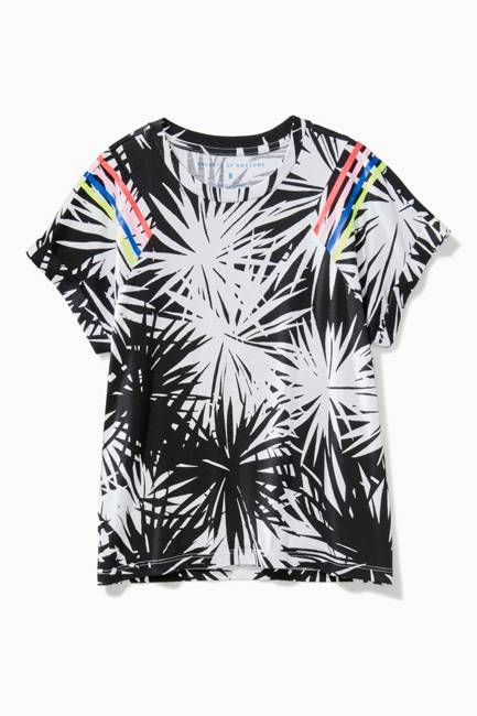 Palm Print Boxy Tee - FINAL SALE