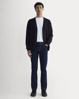 The Relaxed 4-Way Stretch Organic Jean | Uniform | Dark Indigo