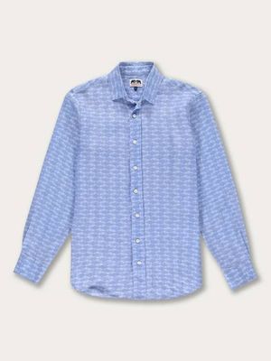 Men's Change Your Tuna Abaco Linen Shirt