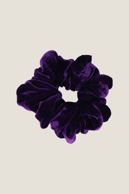 Velvet Scrunchie | Purple