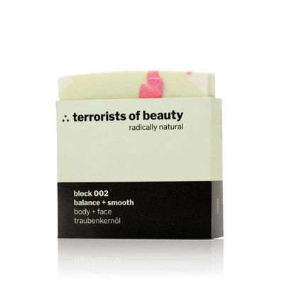 terrorists of beauty blockseife | block 002 balance + smooth