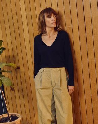 The LINEN / The V - Black
