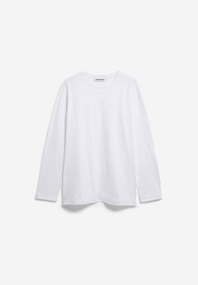 JAAMES LONGSLEEVE BRUSHED | weiß