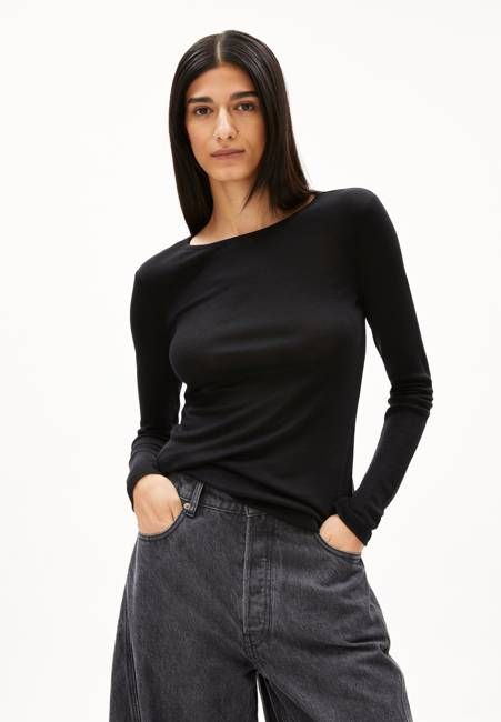 MAIAA WOOL BLEND | black