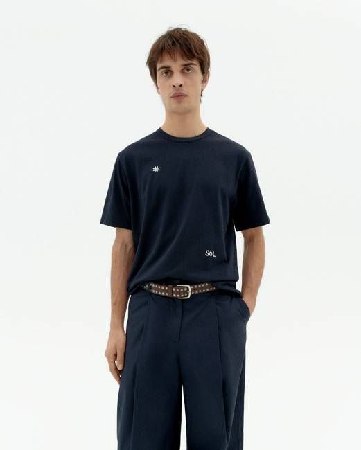 Hand Embroidered Zach t-shirt