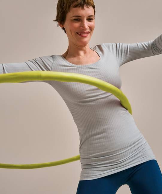 Horizon Rib Long Sleeve Top